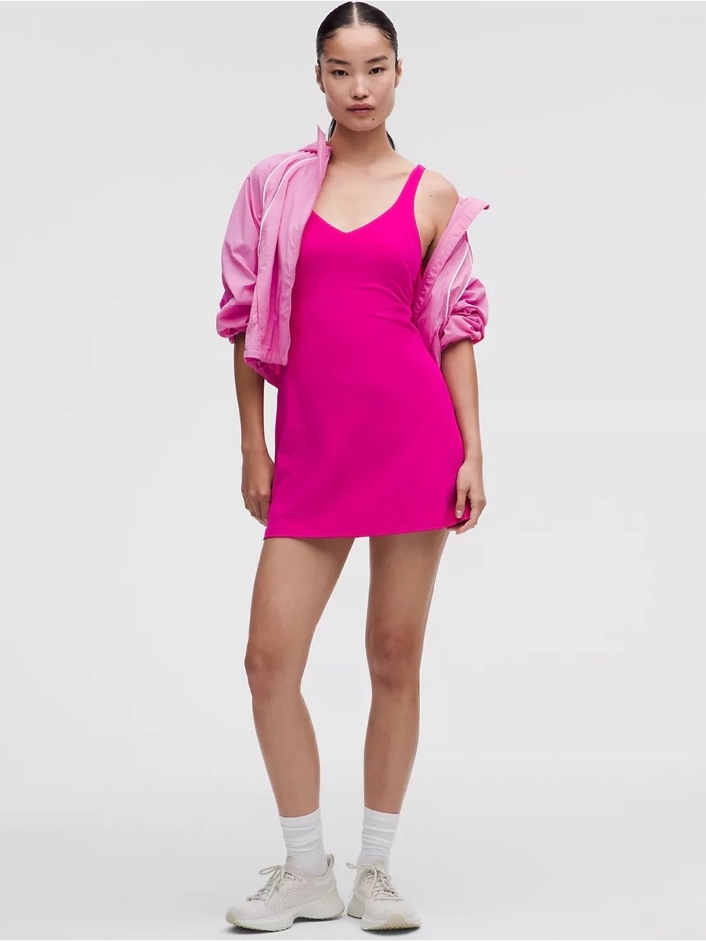 NWT Lululemon Align Dress Sleek Liner Magenta Pink Size 6